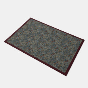 Vintage Flowers William Morris Golden Lily     Doormat