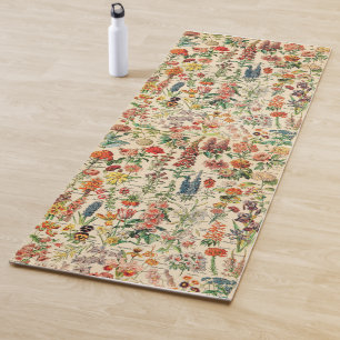Vintage Flowers Yoga Mat