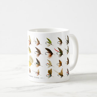 Vintage Fly-Fishing Trout Flies Mug 