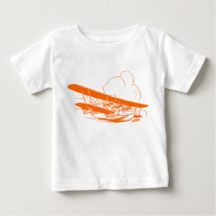 Vintage Flying Boat Baby T-Shirt