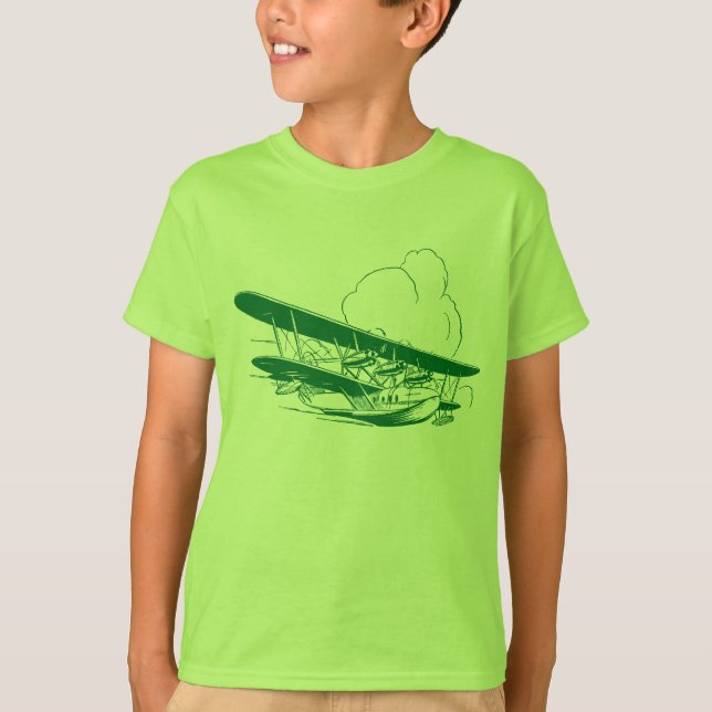 Vintage Flying Boat T-Shirt (Front)