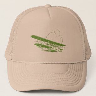 Vintage Flying Boat Trucker Hat