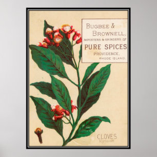 Vintage : food advertising - poster