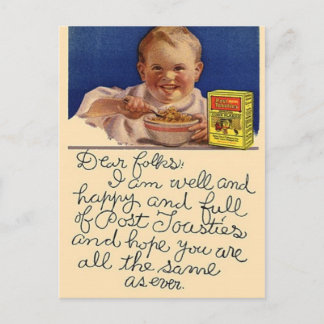 Vintage Food Postcard
