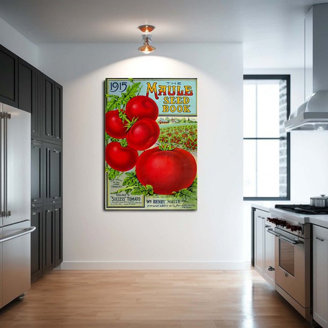 Vintage Food Tomato Seed Gardening Cooking Kitchen Poster (Creator Uploaded)