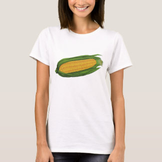 Vintage Food Vegetables; Yellow Corn on the Cob T-Shirt