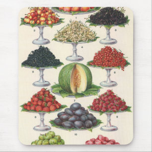 Vintage Foods Assorted Fruit on Trays for Catering Mouse Pad