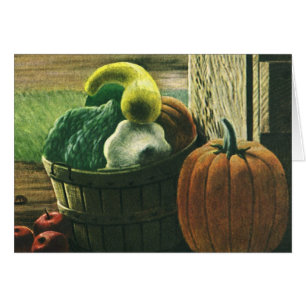 Vintage Foods, Winter Squash, Pumpkin and Apples