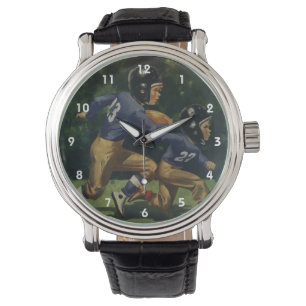 Vintage Football, Children, Boys Playing Sports  Watch