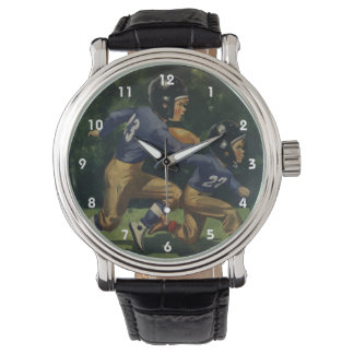 Vintage Football, Children, Boys Playing Sports  Watch