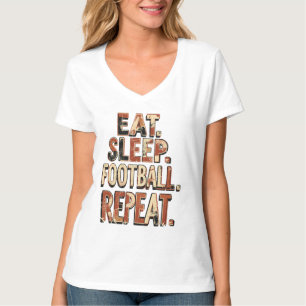 Vintage Football Fan Design Retro Soccer Graphic T-Shirt