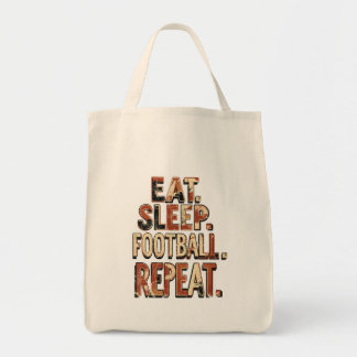 Vintage Football Fan Design | Retro Soccer Graphic Tote Bag