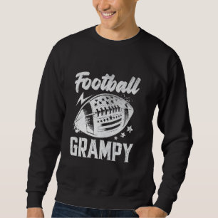 Vintage Football Grampy Gifts For Father's Day Dad Sweatshirt