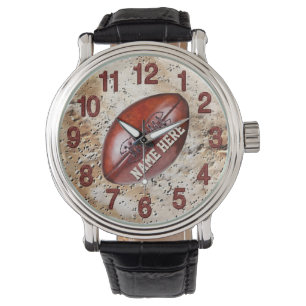 Vintage Football Personalised Football Watches