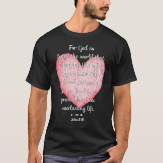 Vintage For God So Loved The World John 3 16 T-Shirt