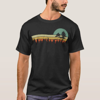 Vintage Forest Trees Wildlife T-Shirt