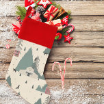 Vintage Forest Winter Christmas Stocking<br><div class="desc">Step into a world of nostalgia and warmth with our Vintage Forest Winter collection on Zazzle. Embrace the magic of the season with these charming and unique products that capture the essence of a snowy forest retreat. Whether you're looking for the perfect holiday gifts or want to add a touch...</div>