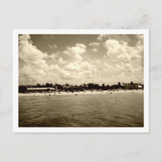Vintage Fort Myers Beach Postcard