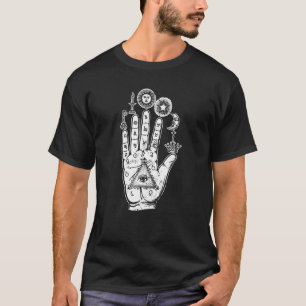 Vintage Fortune Telling Palmistry Hand Reading Lin T-Shirt