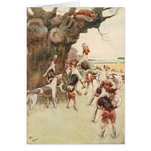 Vintage - Fox and Hounds,