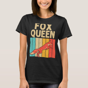 Vintage Fox For Women Grandma Mum Aunt Wild Fox   T-Shirt