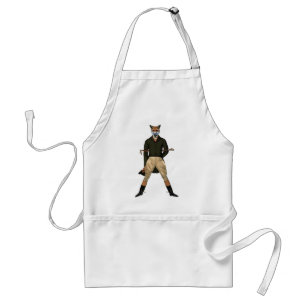 Vintage fox Hunting Standard Apron