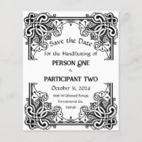 Vintage Frame Handfasting or Wedding Custom