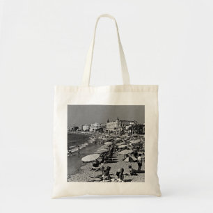 Vintage France Cannes the beach Tote Bag