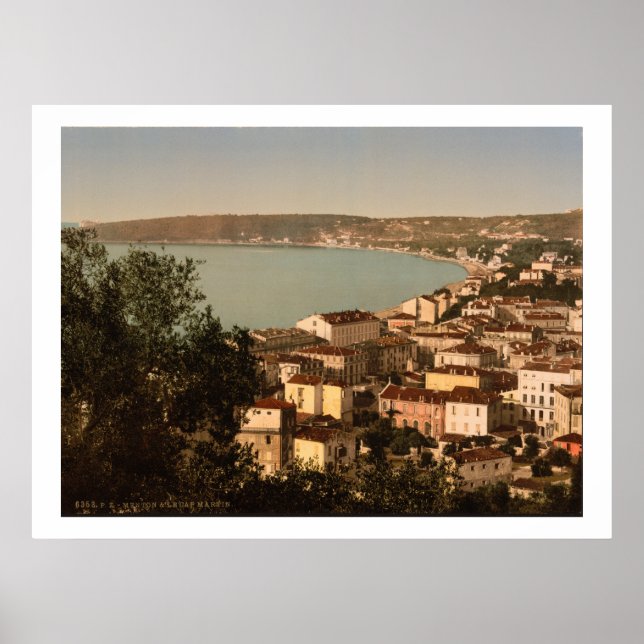 Vintage France, Cape Martin - French Riveria Poster (Front)