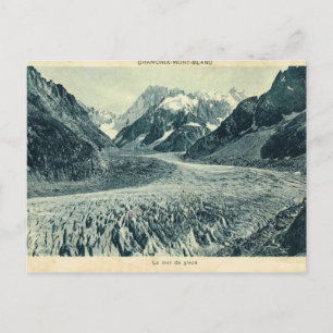 Vintage France  Chamonix Mont Blanc Postcard