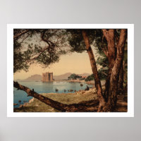 Vintage France, Island of Saint-Honorat, Cannes