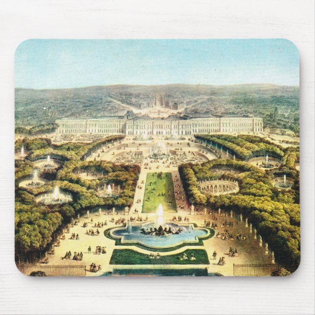 Vintage France, Palais de Versailles Mouse Pad (Front)