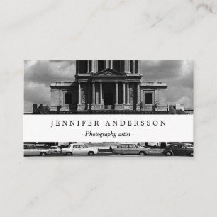 Vintage France Paris Church Saint Louis Invalides Business Card