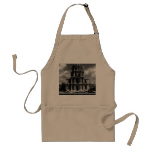 Vintage France Paris Church Saint Louis Invalides Standard Apron