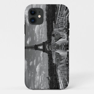 Vintage France Paris Fontains Tower Eiffel Case-Mate iPhone Case