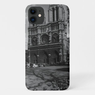 Vintage France Paris Notre Dame Cathedral Case-Mate iPhone Case