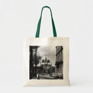 Vintage France Paris notre dame saint louis island Tote Bag