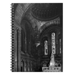 Vintage France Paris sacre Coeur virgin chapel Notebook