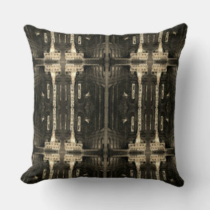 Vintage France Paris sacre Coeur virgin chapel Thr Cushion