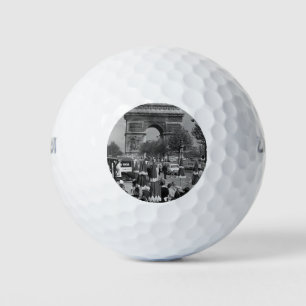 Vintage France Paris Triumphal arch Golf Balls