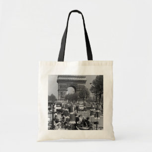 Vintage France Paris Triumphal arch Tote Bag