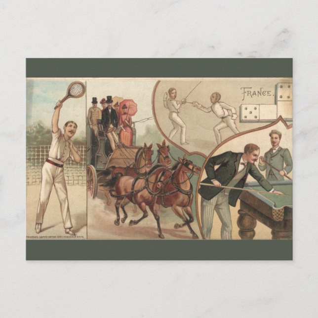 Vintage France Postcard (Front)