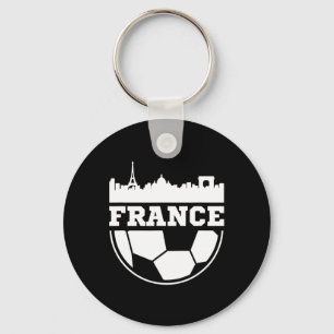 Vintage France Soccer Shirt Gift For Players - Foo Key Ring