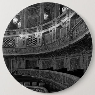 Vintage France Versailles palace opera house 6 Cm Round Badge