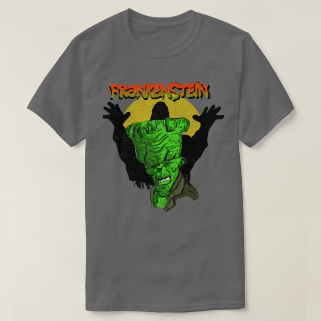 Vintage Frankenstein T-Shirt (Design Front)