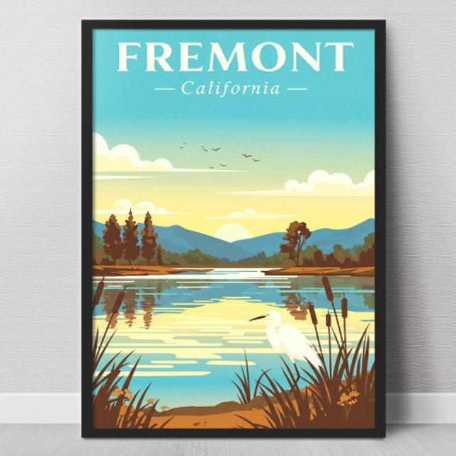 Vintage Fremont California Poster (Creator Uploaded)
