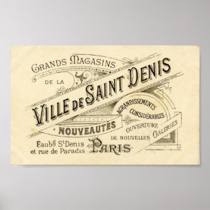 Vintage French Advertisement 2 Poster
