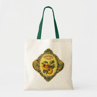 Vintage French Apricot Label - Bag