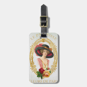 Vintage French Bag Tag