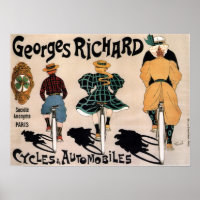 Vintage French Bicycle Advertisement
